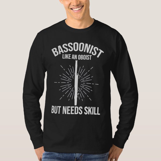 Camiseta Bassoonist Against Oboist Bassoon (Anverso)