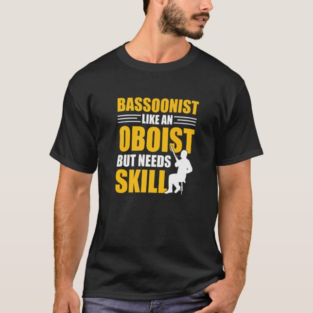 Camiseta Bassoonist Bassoon Player   (Anverso)
