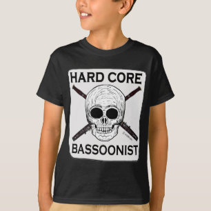 Camiseta ¡Bassoonist del núcleo duro!