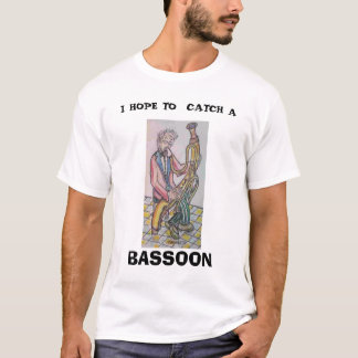 Camiseta bassoonist, ESPERO COGER A, BASSOON