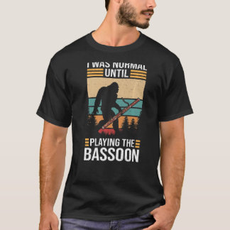 Camiseta Bassoonist Woodwind Instrument & Bassoon