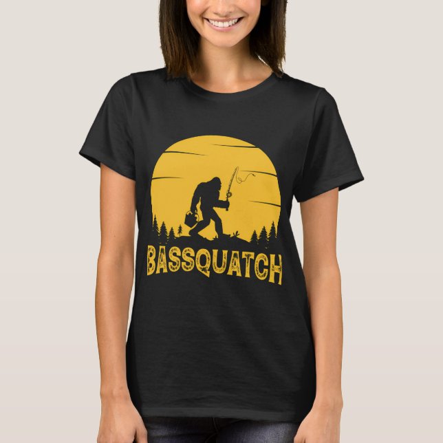 Camiseta Bassquatch (Anverso)