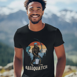 Camiseta Bassquatch Fun for Bigfoot Lovers