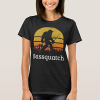 Bassquatch Funny Bass Pescando Sasquatch Bigfoot C