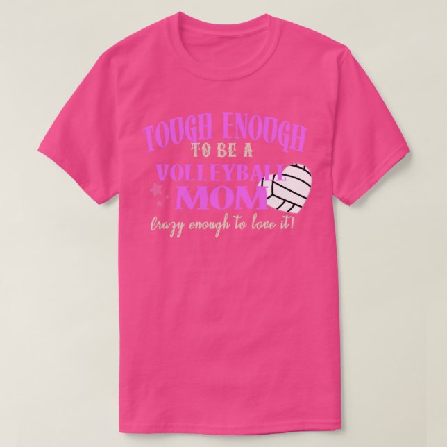 Camiseta Basta de ser una madre de voleibol (Diseño del anverso)