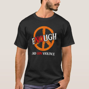 Camiseta Basta Poner Fin a la Violencia Armada Día de Conci