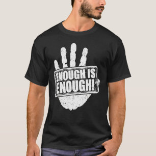 Camiseta Basta Ya De Violencia Contra Las Armas, No Hay Vio