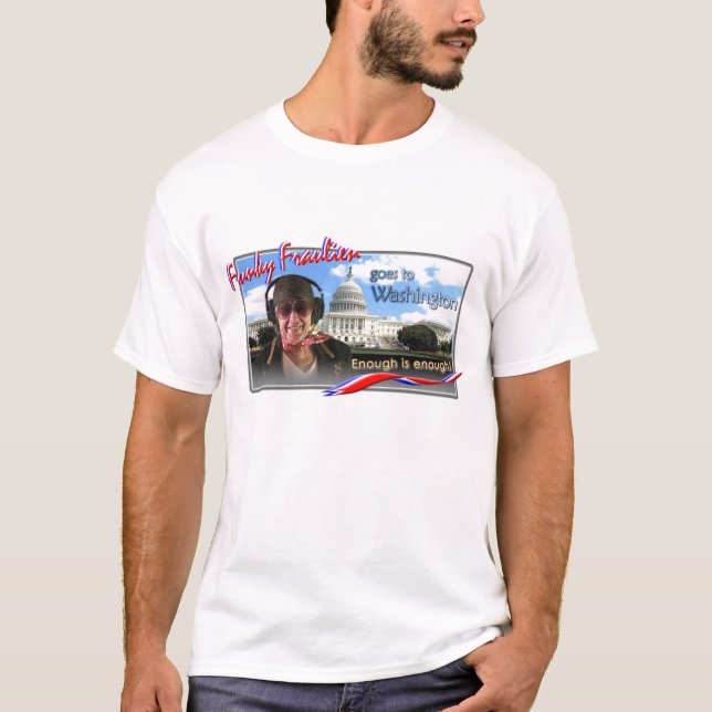 Camiseta ¡Bastante es bastante! (Anverso)