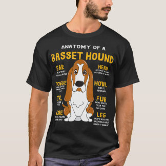 Camiseta Bastante heound Anatomy Funny Dog Mom Dad Cute Gif