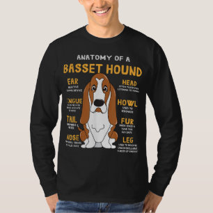 Camiseta Bastante heound Anatomy Funny Dog Mom Dad Cute Gif