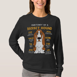 Camiseta Bastante heound Anatomy Funny Dog Mom Dad Cute Gif