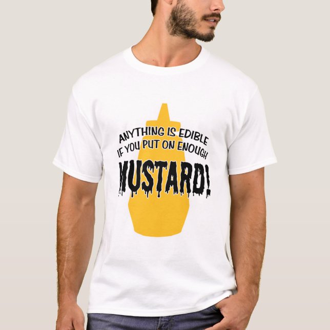 Camiseta Bastante mostaza (Anverso)