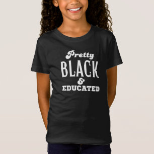 Camiseta Bastante negra y educada