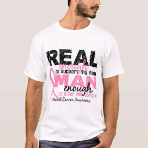Camiseta Bastante real hombre bastante cáncer de pecho de