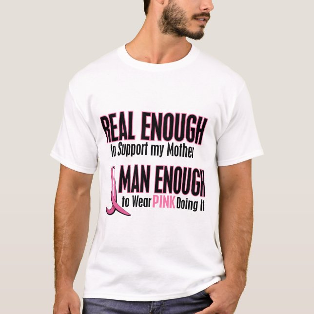 Camiseta Bastante real hombre bastante para llevar a la (Anverso)