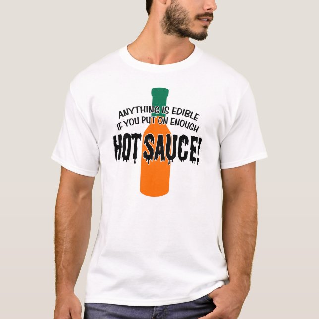 Camiseta Bastante salsa caliente (Anverso)