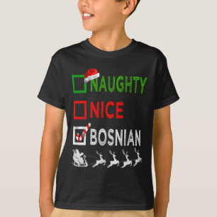 Camiseta Bastante travieso Navidades bosnios Pajamas Funny 