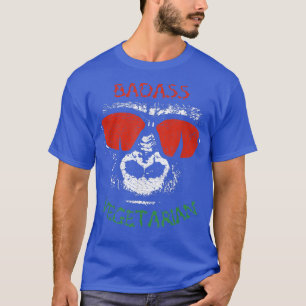 Camiseta Bastante vegetariano (gorila) divertido amor veget