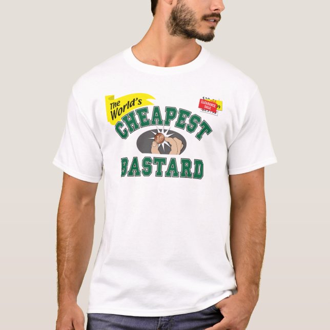 Camiseta Bastardo barato (Anverso)