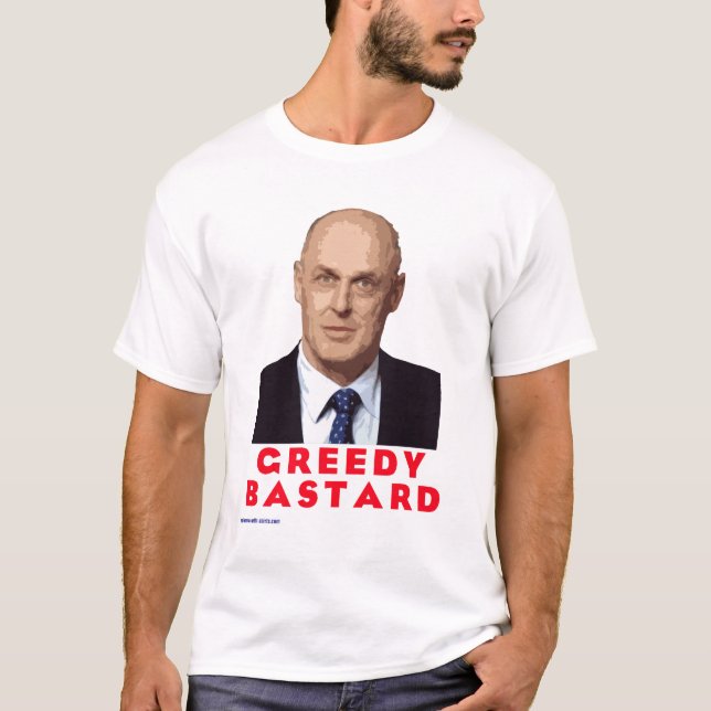Camiseta Bastardo codicioso - 03 (Anverso)