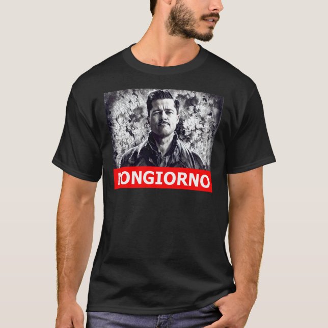 Camiseta Basterds Ingleses Aldo Raine Classic T-Shirt (Anverso)
