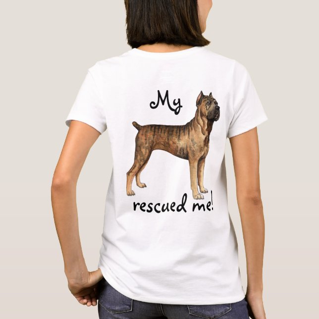 Camiseta Bastón Corso del rescate (Reverso)