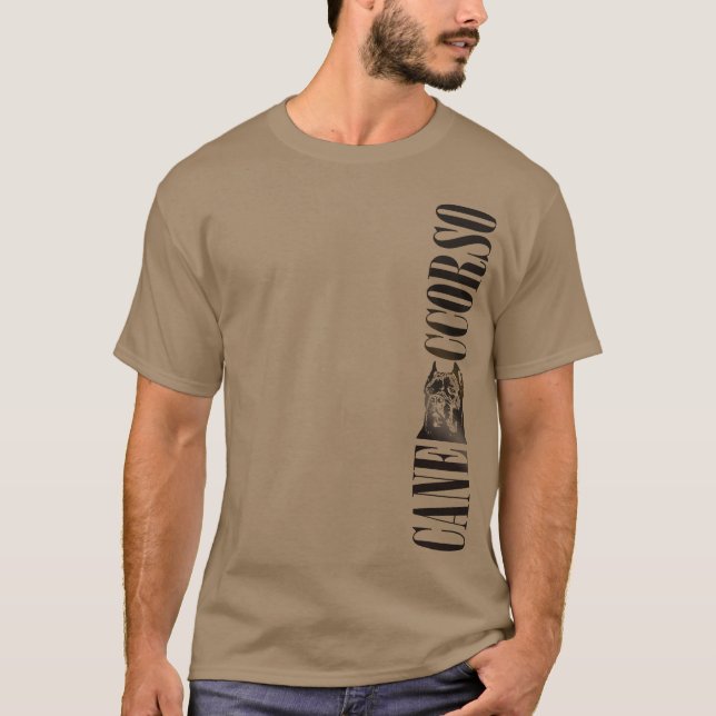 Camiseta Bastón Corso - mastín italiano (Anverso)