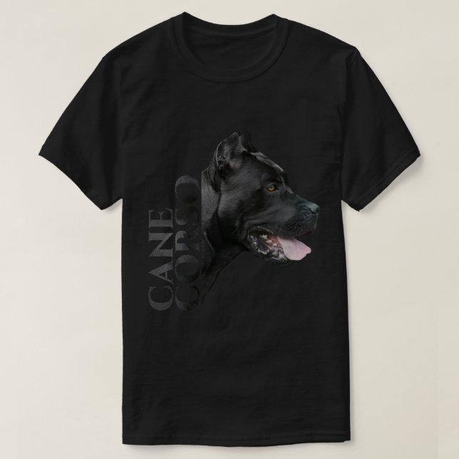 Camiseta Bastón Corso - mastín italiano (Diseño del anverso)