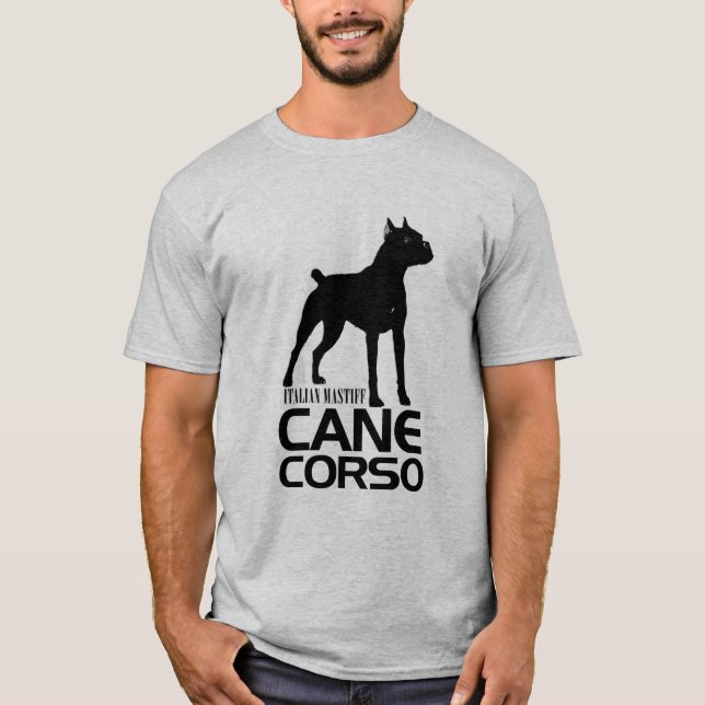 Camiseta Bastón Corso - mastín italiano (Anverso)