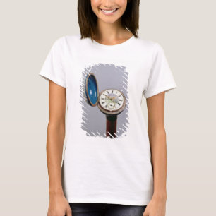 Camiseta Bastón del artilugio del reloj (esmalte del