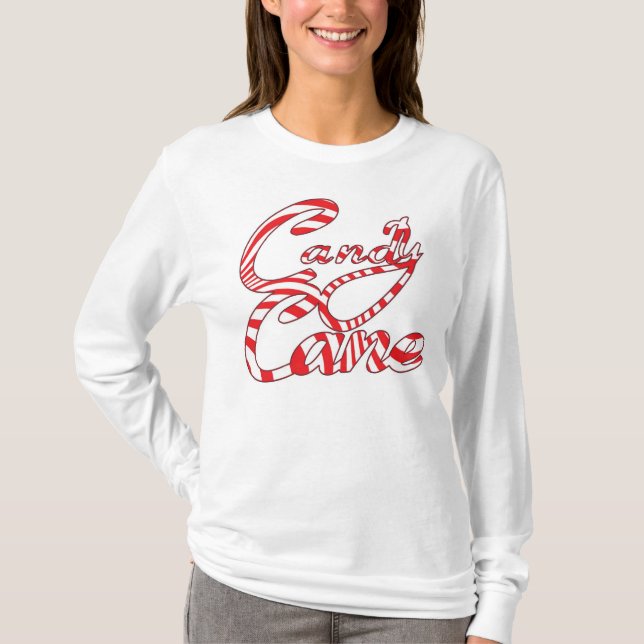 Camiseta Bastones de caramelo (Anverso)