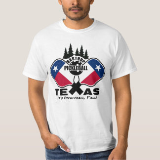 Camiseta Bastrop Pickleball, Texas (camisetas oscuros) T-Sh