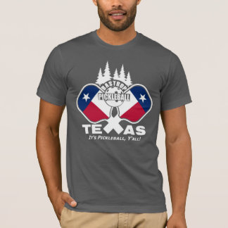 Camiseta Bastrop Pickleball, Texas (camisetas oscuros) T-Sh