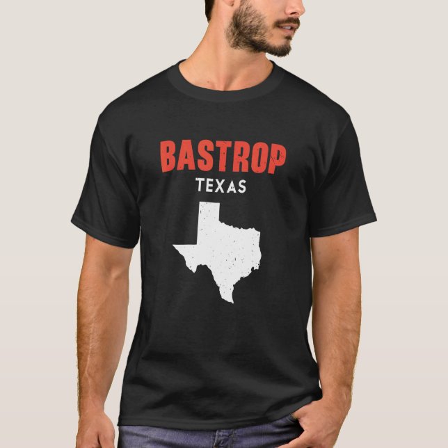 Camiseta Bastrop Texas Estados Unidos Estados Unidos Viajes (Anverso)
