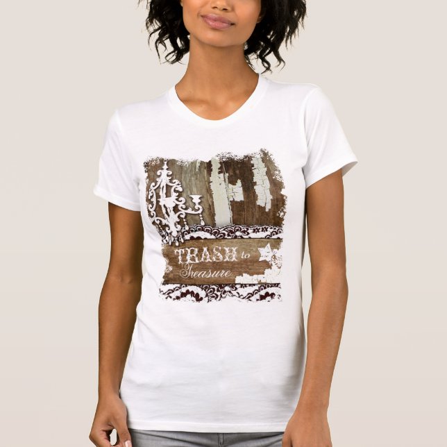 Camiseta Basura de la CROMATOGRAFÍA GASEOSA para atesorar (Anverso)