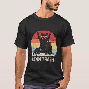 Camiseta Basura del equipo de animales de la rata del mapac