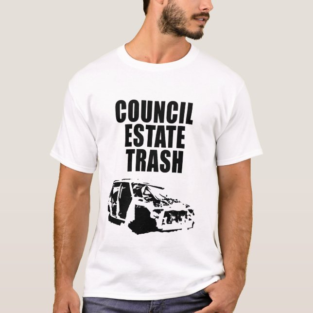 Camiseta Basura del estado del consejo (Anverso)