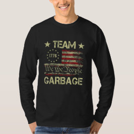 Camiseta Basura en equipo para las elecciones de Trump 2024