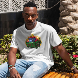 Camiseta Basura en llamas 2021