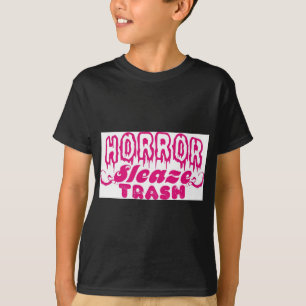 CAMISETA ¡BASURA MERCH DE LA INMORALIDAD DEL HORROR!