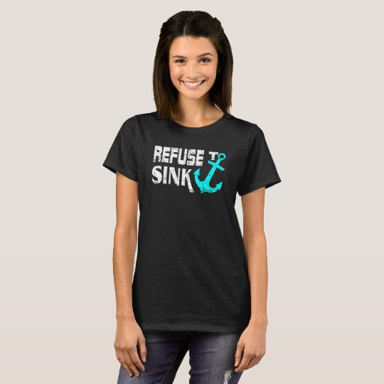 Camiseta Basura para hundir travesía del ancla