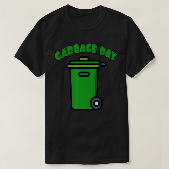 Camiseta Basura para niños y el día de la basura (Diseño del anverso)