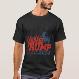 Camiseta Basura para Trump 2024