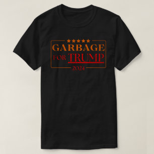 Camiseta Basura para Trump 2024
