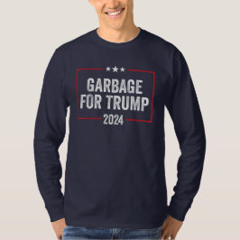 Camiseta Basura para Trump 2024