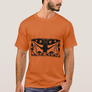 Camiseta Bat Art Deco de Halloween