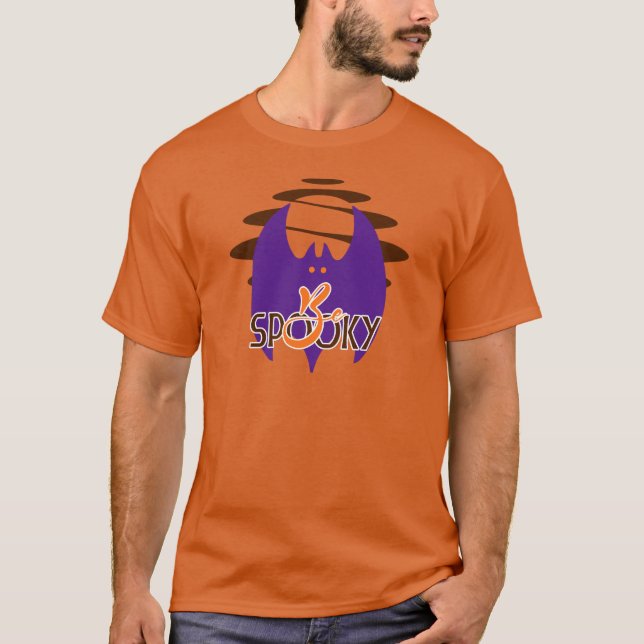 Camiseta Bat "Be Spooky" de Halloween (Anverso)
