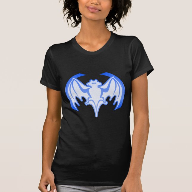 Camiseta Bat Blue Inv El MUSEO Regalos Zazzle (Anverso)