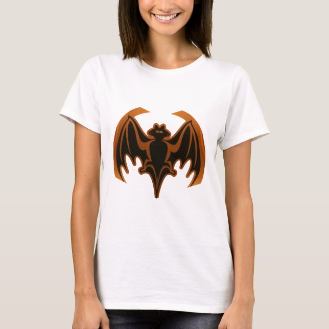 Camiseta Bat Brown El MUSEO Zazzle Regalos (Anverso)