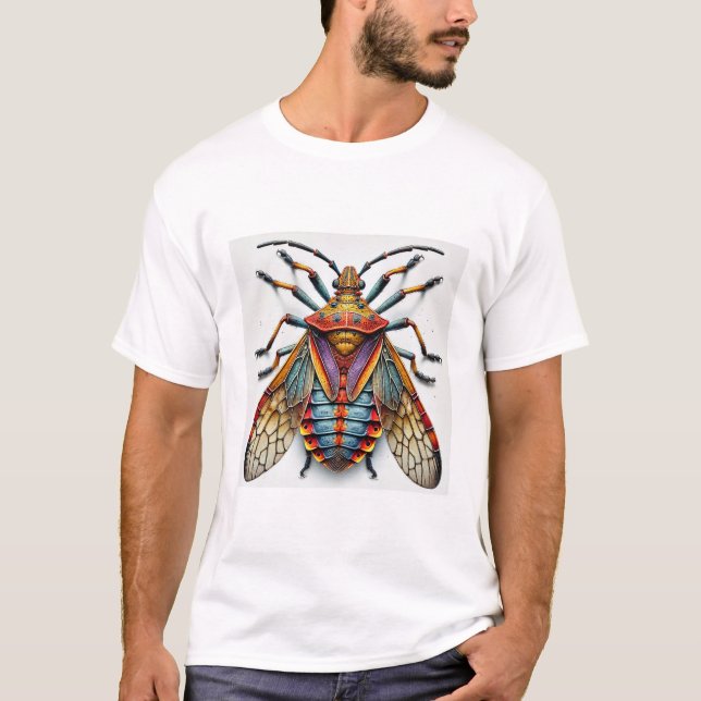 Camiseta Bat Bug Insect 300824IREF203 - Watercolor (Anverso)